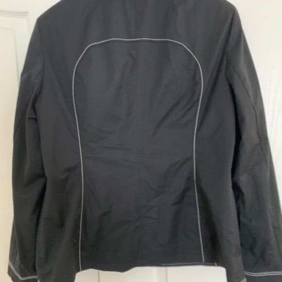 Betty Barclay FRANCE 2-button summer-weight cotton blazer, size 12 - Picture 3 of 5